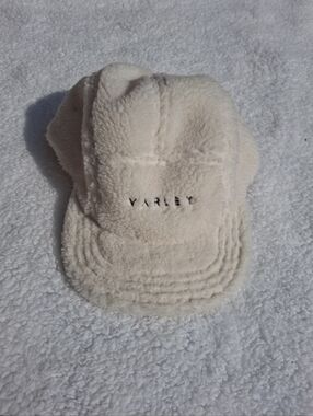 Varley Off White Sherpa Baseball Cap NWT -One Size